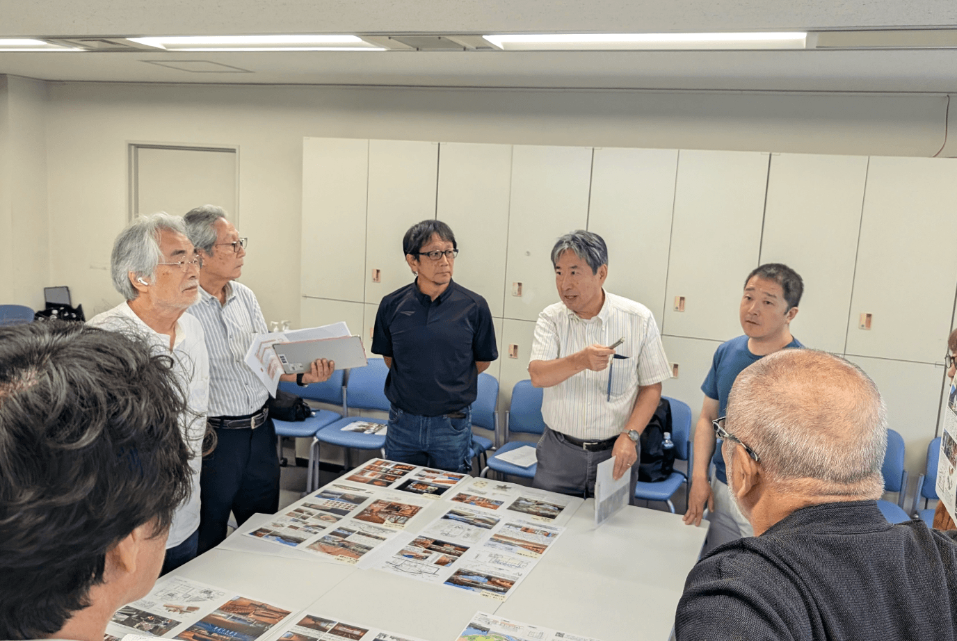 一次選考の様子
